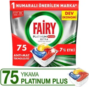 FAİRY PLATİNUM PLUS 75 Lİ BULAŞIK TABLETİ