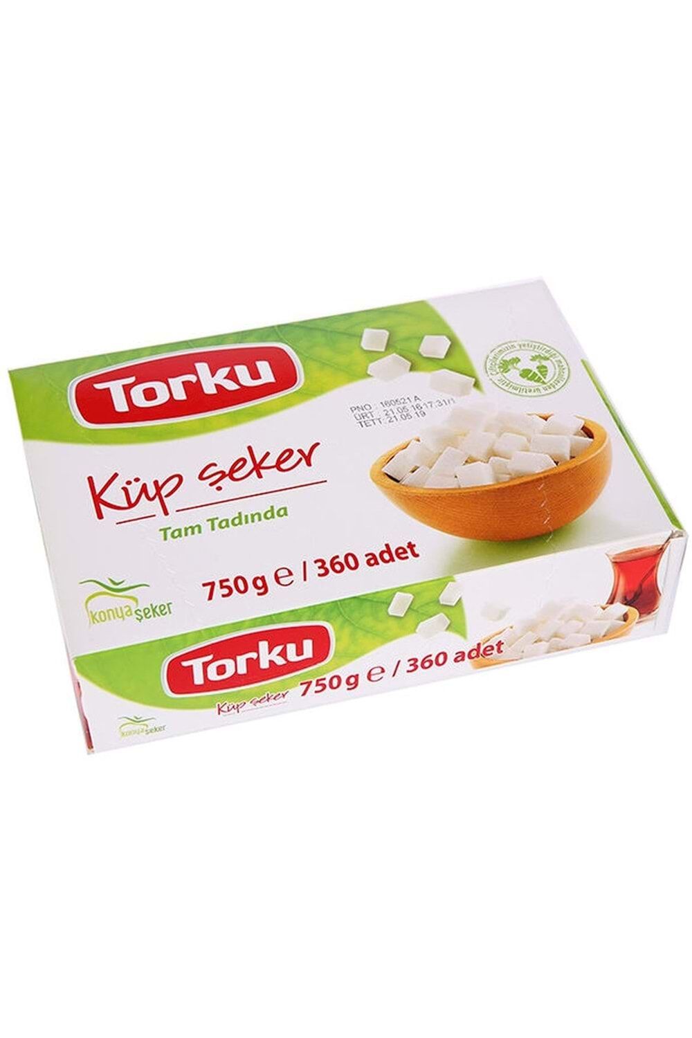 TORKU KÜP ŞEKER 750 GR 360 LI