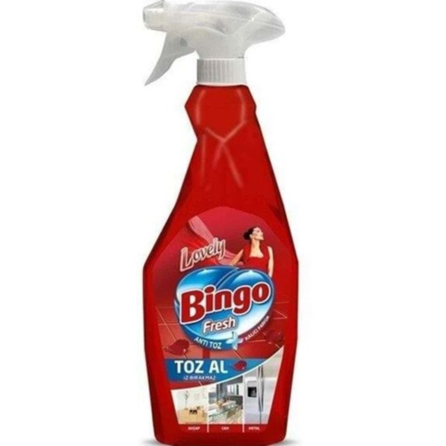 BİNGO TOZ AL SPREY LOVELY 750 ML