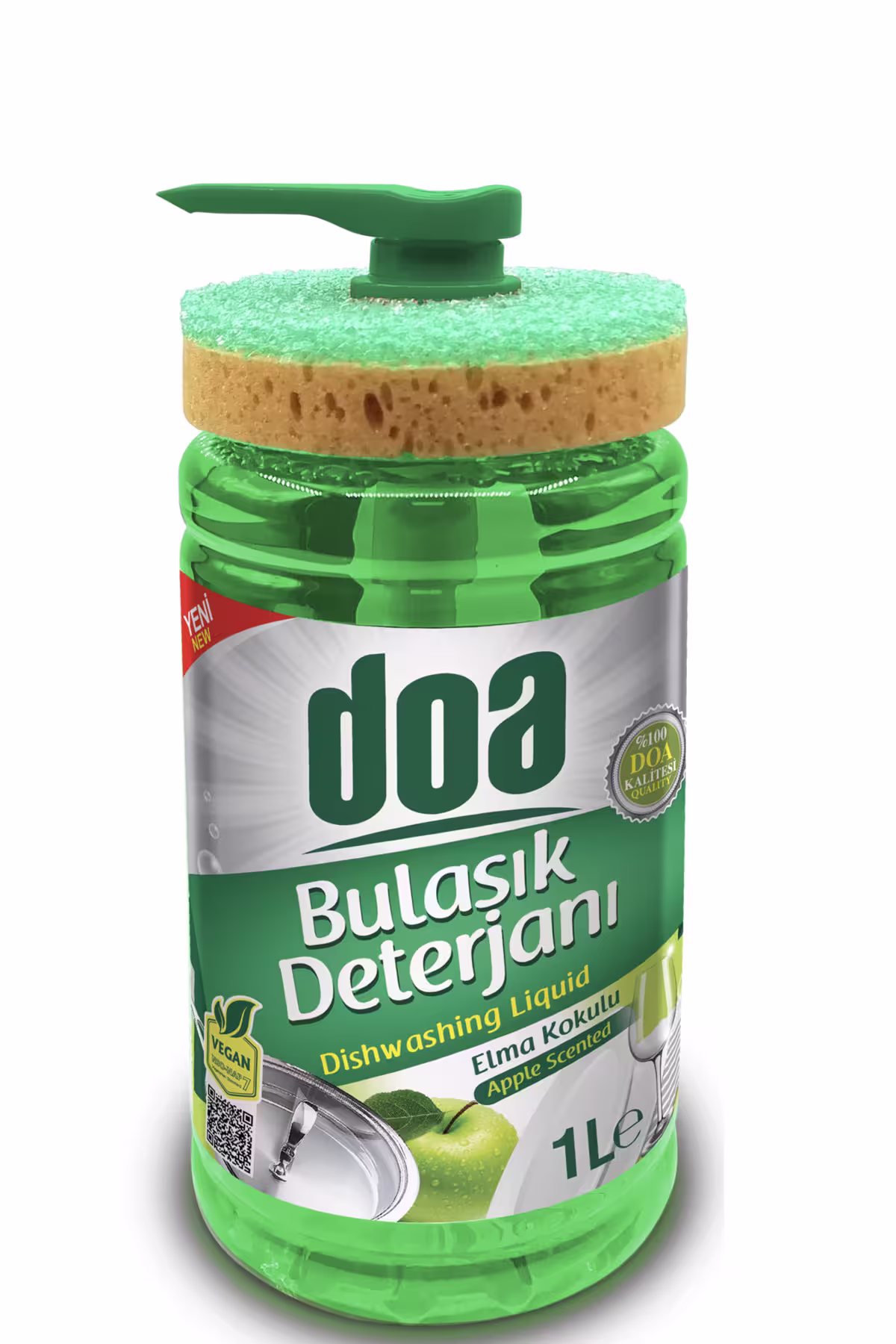 DOA BULAŞIK DETERJANI 1000 ML ELMALI
