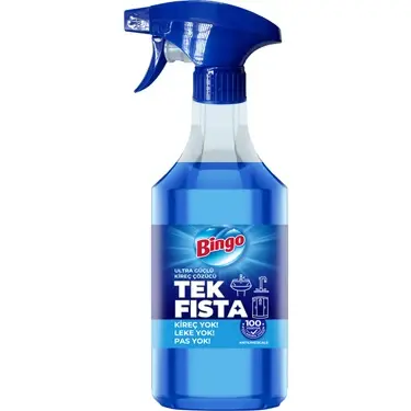 Bingo Tek Fısta Ultra Güçlü Kireç Çözücü Sprey 900 ML